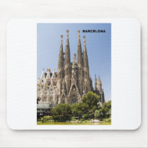 Sagrada Familia Barcelona España Alfombrillas De Raton