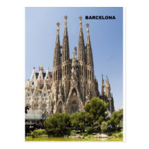 Sagrada Familia Barcelona España Tarjetas Postales