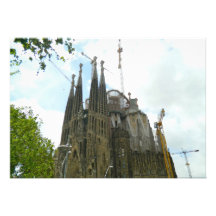 Sagrada Familia, Barcelona Invitaciones Personalizada