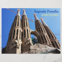 Sagrada Familia Tarjetas Publicitarias