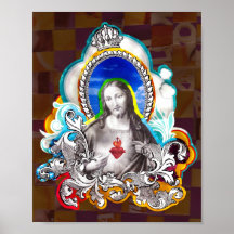 Sagrado Coração de Jesus (Sacred Heart) Posters