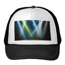 Sala de baile de la bola de discoteca gorras de camionero