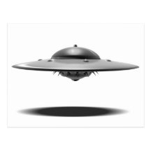 Salamander del UFO Tarjeta Postal