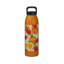 salat de la fruta botella de agua reutilizable