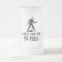 Salgo solamente alimentar al zombi taza