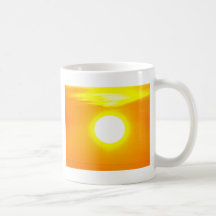 Salida del sol 4 de Lincolnshire Tazas De Café