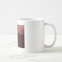 Salida del sol americana taza de café