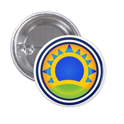Salida del sol de la samba - botón pins