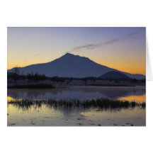 SALIDA DEL SOL DE SHASTA TARJETAS