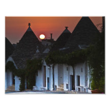Salida del sol en Alberobello Fotografia