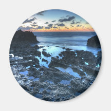 Salida del sol en la playa de Dor Imanes