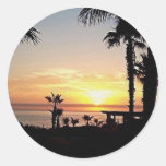 salida del sol en pegatina del cabo