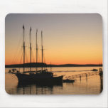 Salida del sol Mousepad del puerto de la barra Tapete De Raton