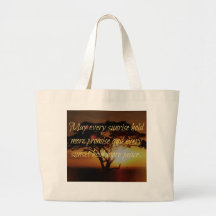 Salida del sol, puesta del sol bolsas de mano