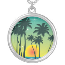 Salida del sol tropical joyeria personalizada