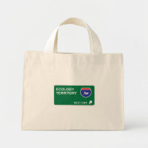 Salida siguiente de la ecología bolsas