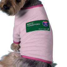 Salida siguiente de la matemáticas ropa de perro