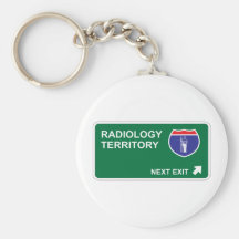Salida siguiente de la radiología llaveros