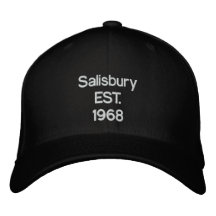 Salisbury estableció el casquillo 1968 gorra bordada