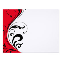 Salón de pelo elegante Notecards Comunicados Personalizados