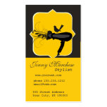 Salón del Hairstylist Tarjeta De Negocio
