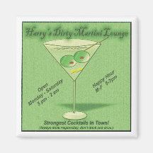 Salón sucio de Martini de Harry Imán De Nevera