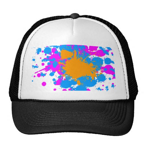 Salpicadura retra de la pintura del tigre 80s de C Gorras