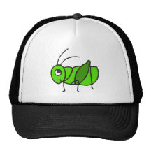 Saltamontes lindo gorro