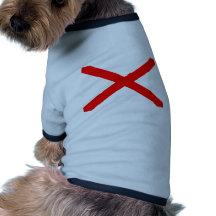 Saltire de San Patricio, bandera de Irlanda Prenda Mascota