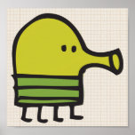 Salto del Doodle Impresiones