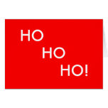 Saludo de Santa del navidad Felicitaciones