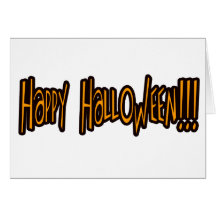 Saludo del feliz Halloween Felicitación