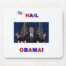 Saludo Obama Mousepad Tapetes De Raton