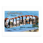 ¡Saludos de Charleston, Carolina del Sur! Tarjetas Postales
