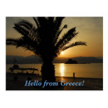 Saludos de Grecia Postal