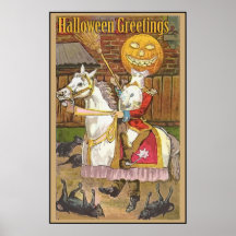 Saludos de Halloween Poster