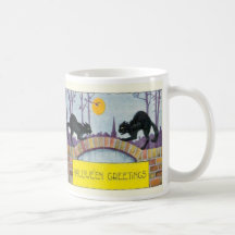 Saludos de Hallowe'en Tazas