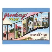 ¡Saludos de Indiana! Invitaciones Personales