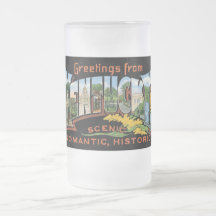 ¡Saludos de Kentucky! Tazas De Café