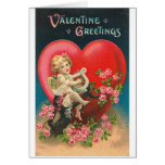 Saludos de la tarjeta del día de San Valentín