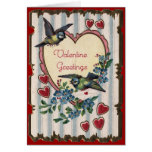 Saludos de la tarjeta del día de San Valentín - ta