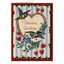 Saludos de la tarjeta del día de San Valentín - ta