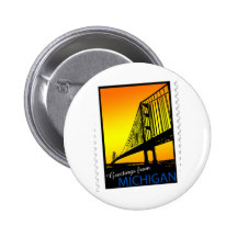 ¡Saludos de Mackinac Brige de Michigan! Pins