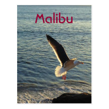¡Saludos de Malibu! Tarjetas Postales