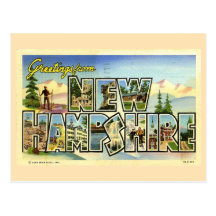 Saludos de New Hampshire Postal