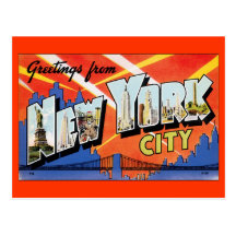 Saludos de New York City Postales