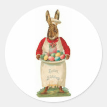 Saludos de Pascua Pegatina