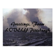 Saludos, de Pittsburgh PRECIOSA Tarjetas Postales