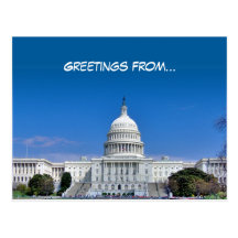 Saludos de… - Postal - plantilla