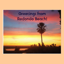 Saludos de Redondo Beach tarjetas postales